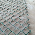 Valla de alambre de PVC verde para campo deportivo